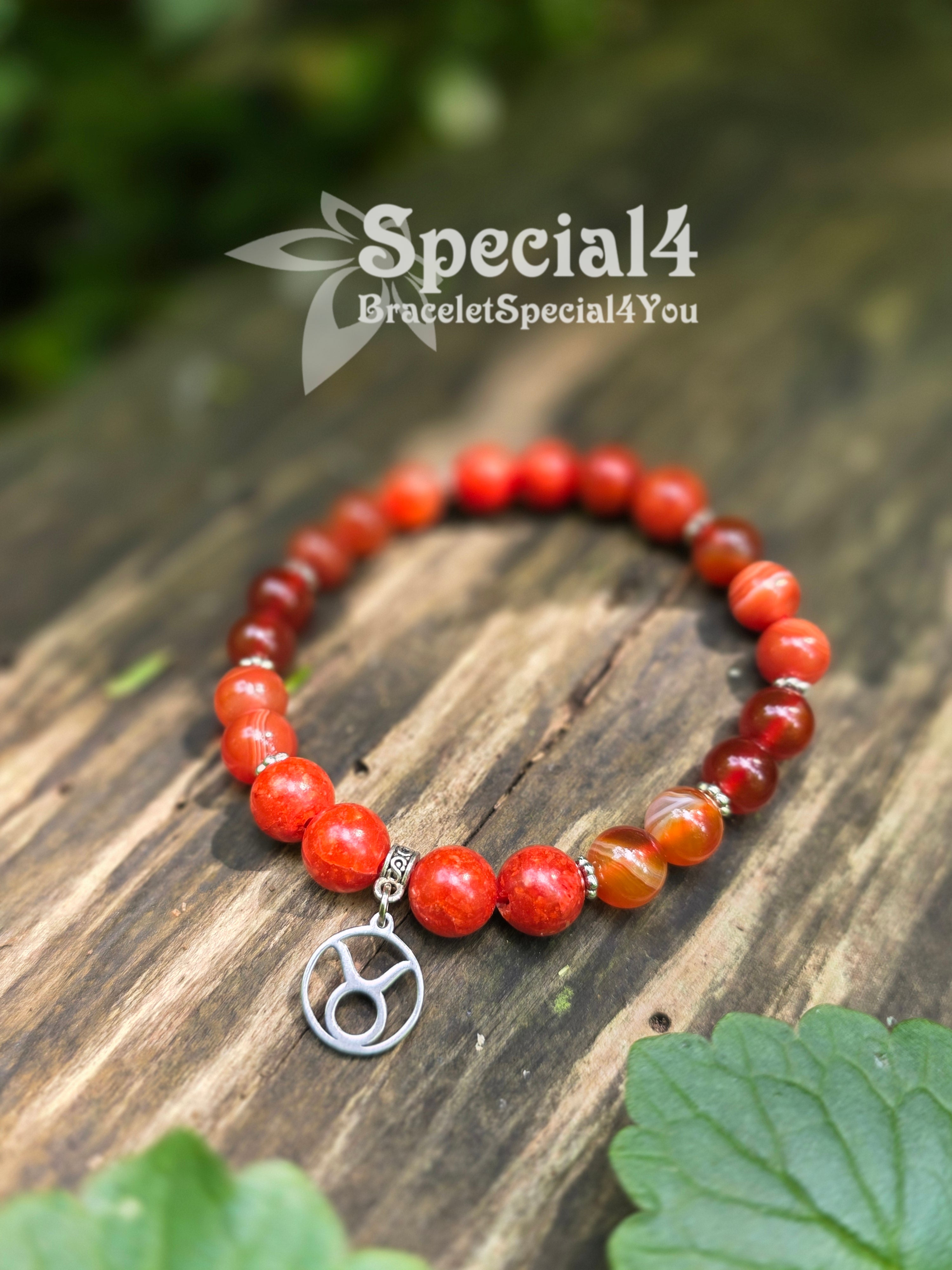 Taurus Earth & Fire Bracelet