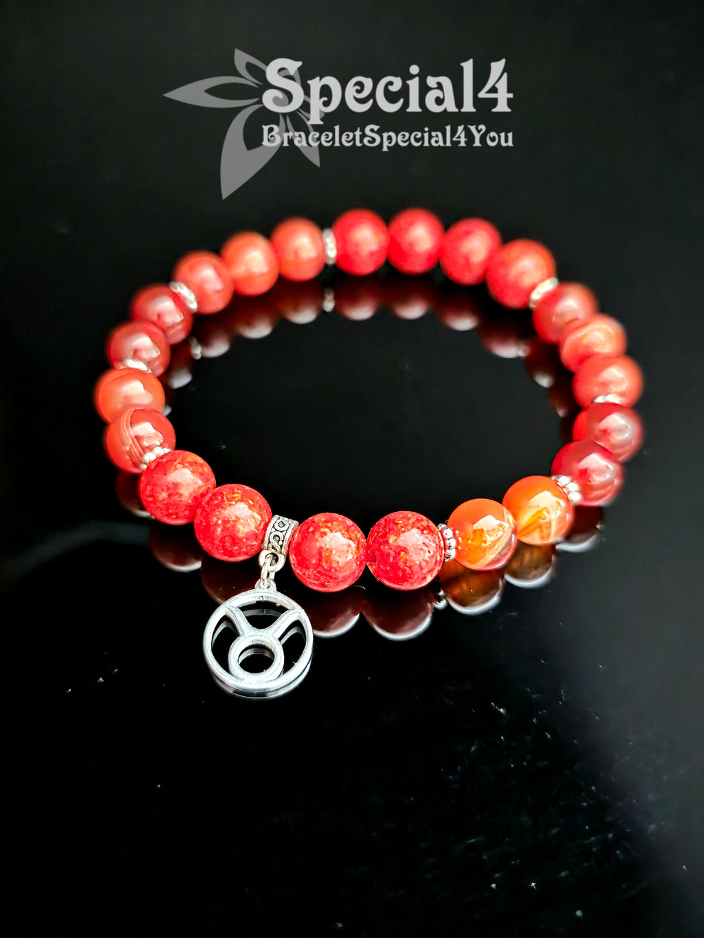Taurus Earth & Fire Bracelet