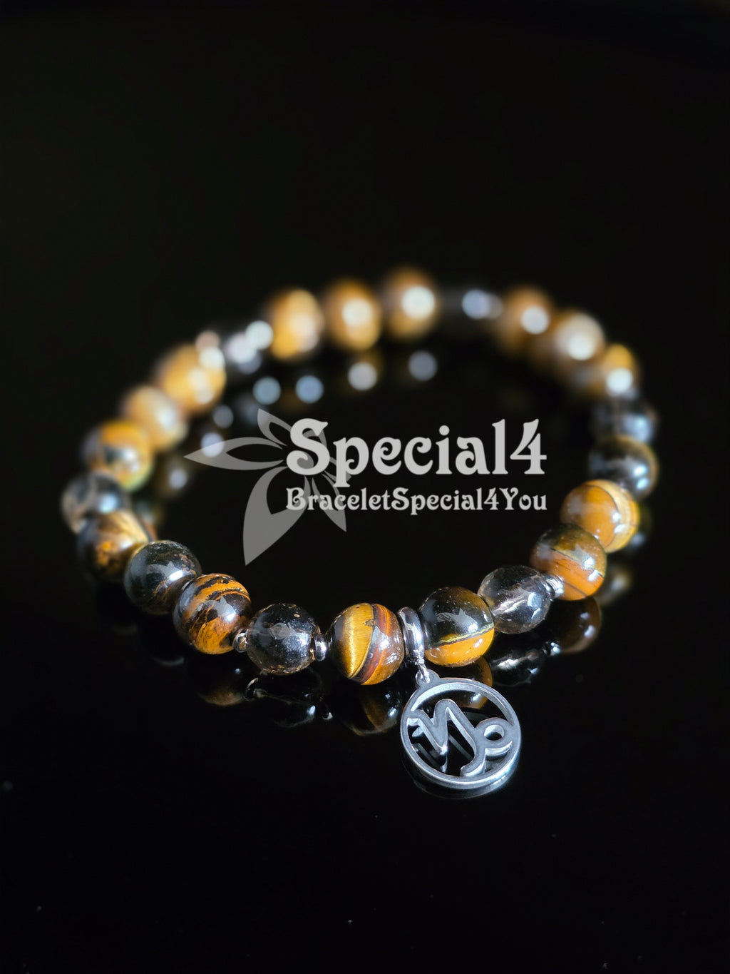 Capricorn Grounded Strength Bracelet