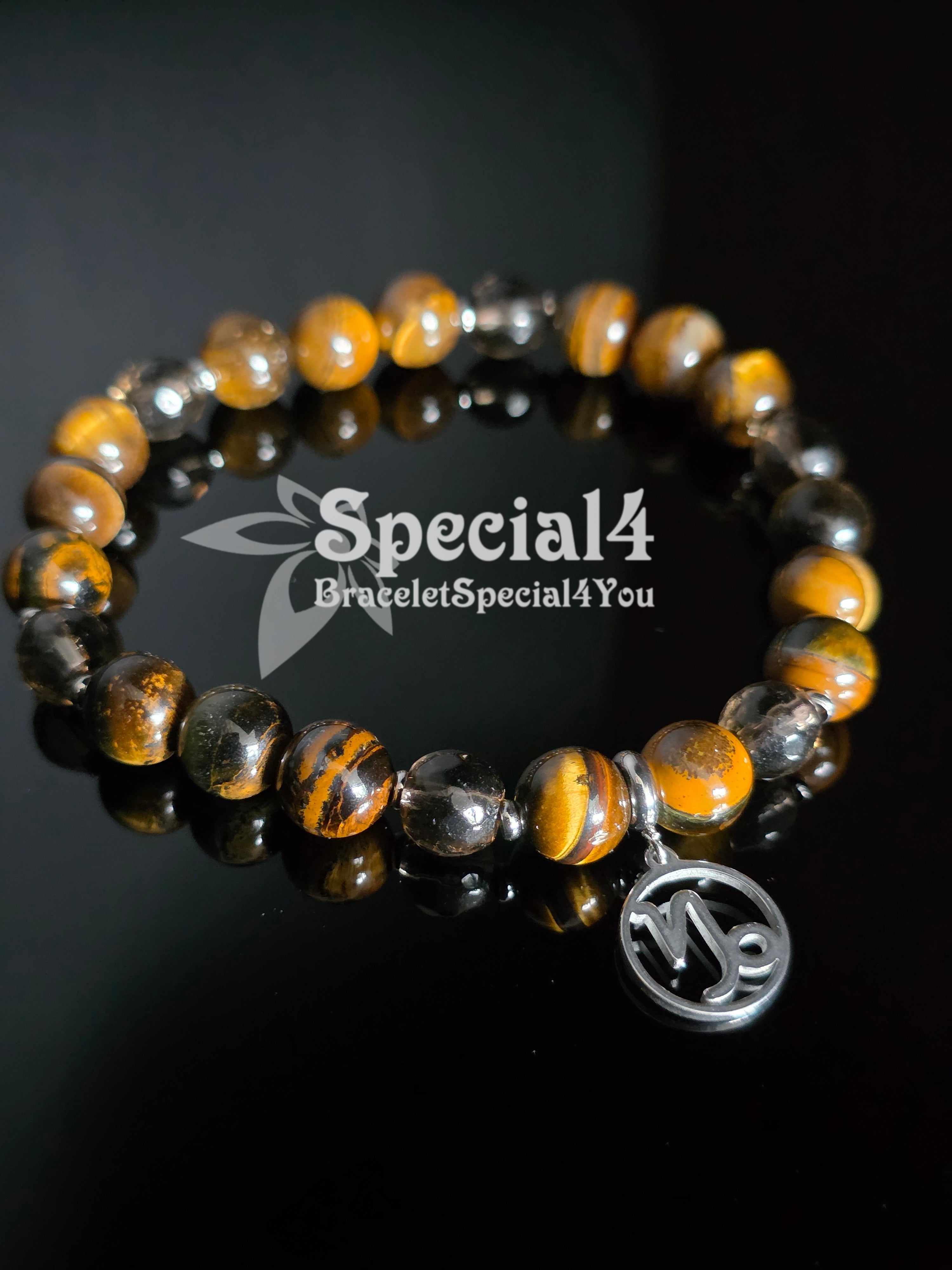 Capricorn Grounded Strength Bracelet