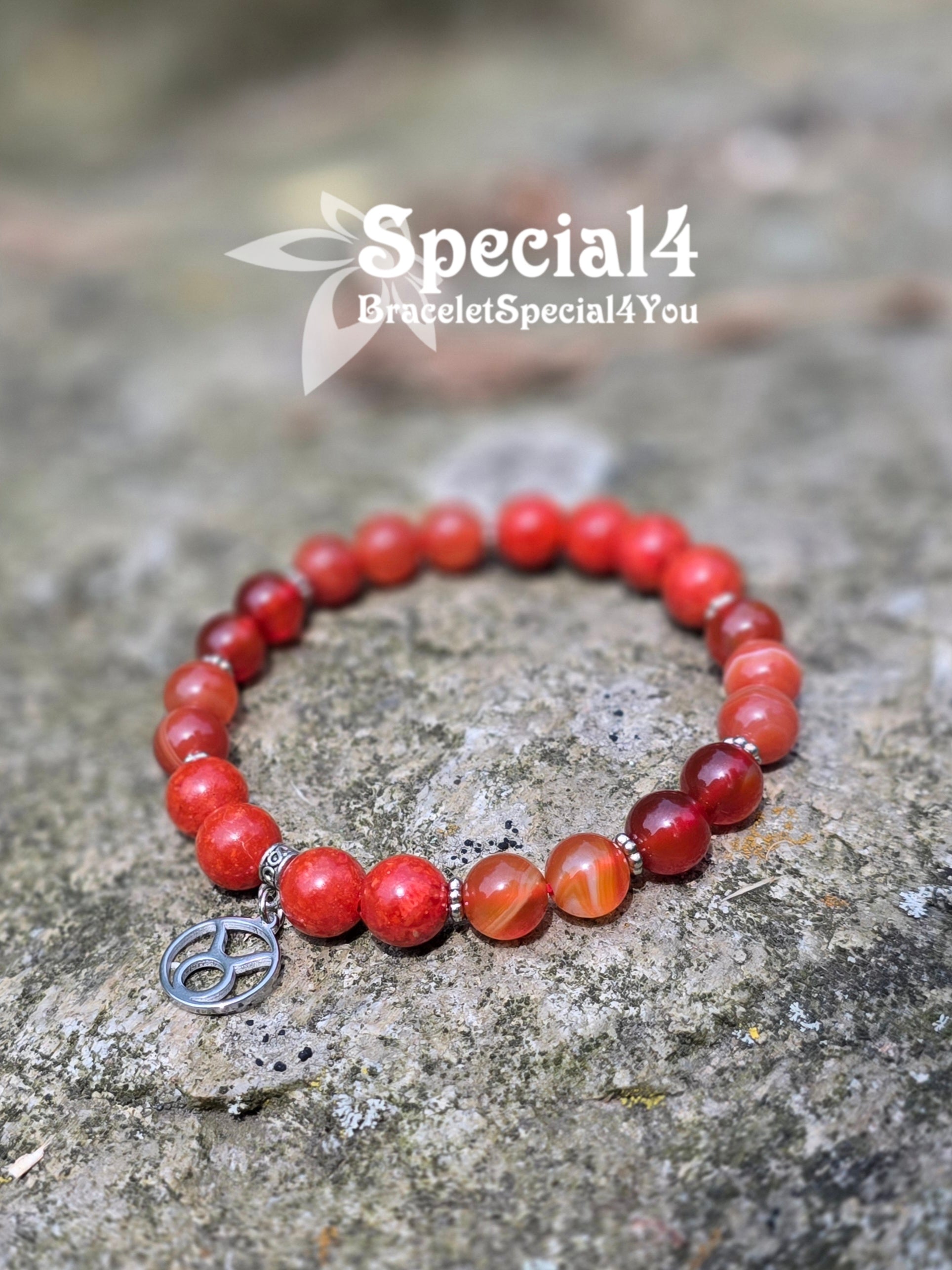 Taurus Earth & Fire Bracelet