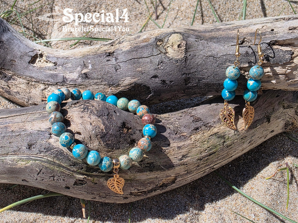 Blue Jasper Subtle Set